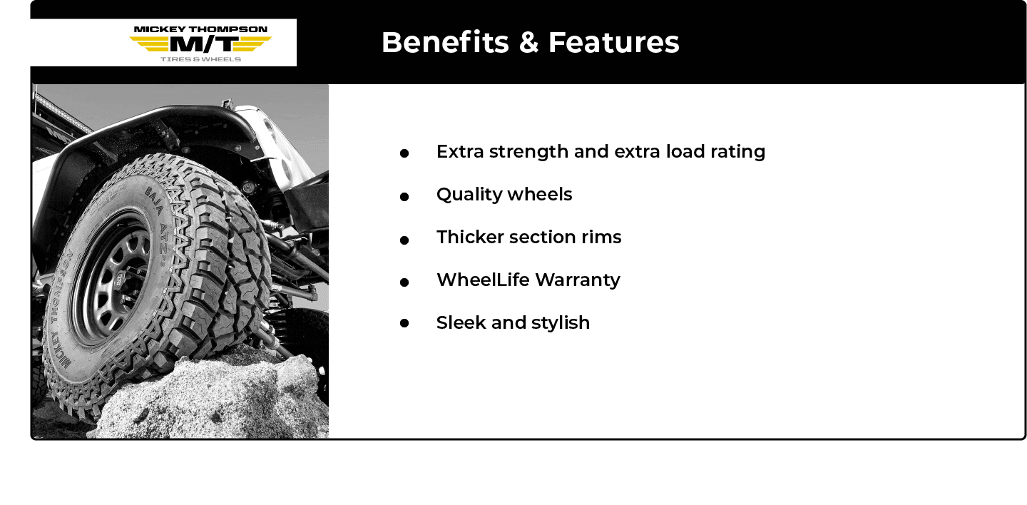 benefits and features